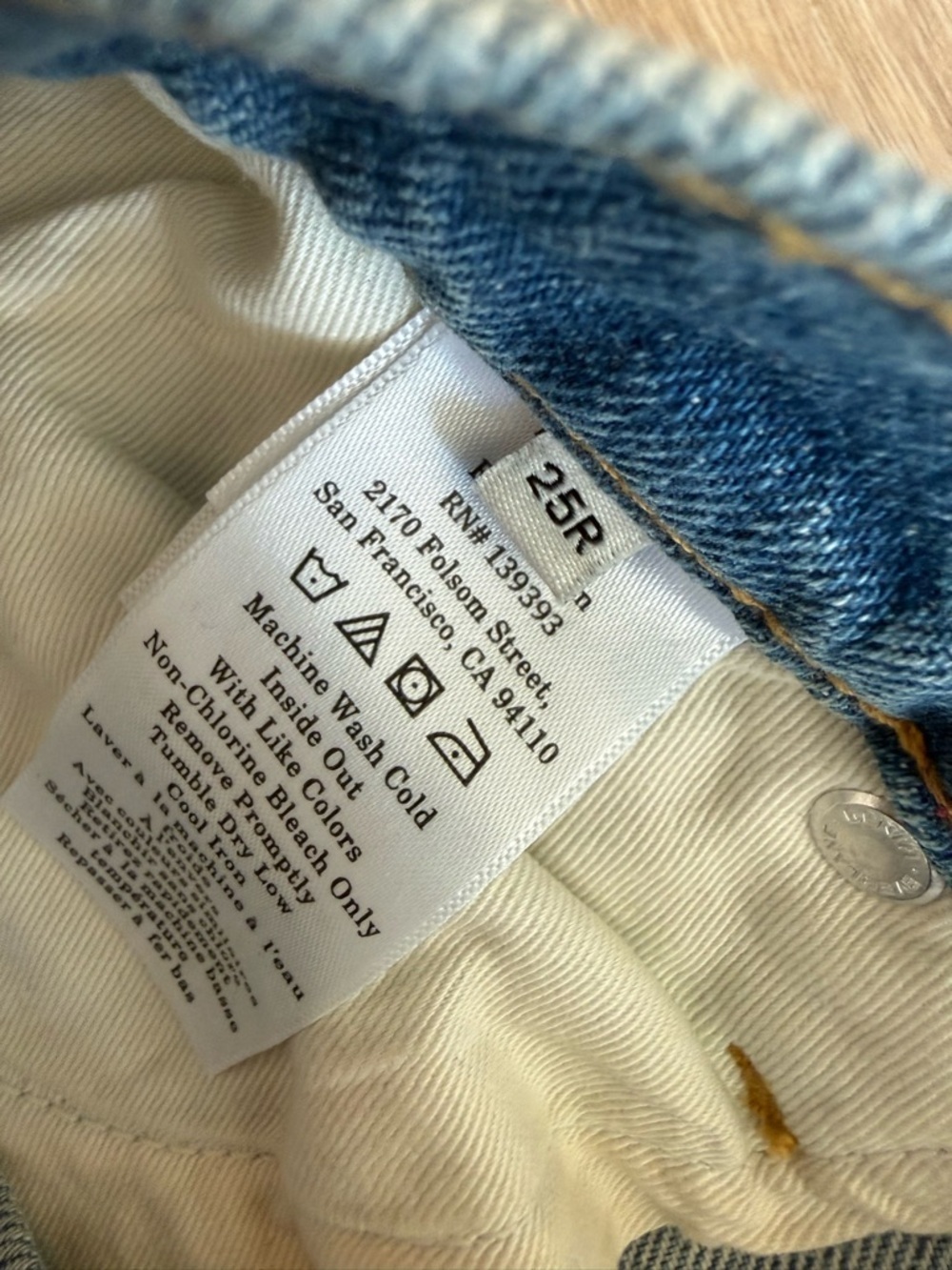 Everlane Straight Leg Jeans Light / Medium Wash 90s - Picture 3 of 6